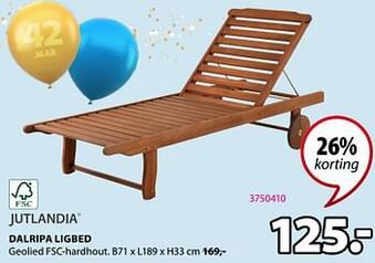 Jysk Dalripa ligbed aanbieding