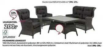 Jysk Falkenberg loungeset Stoel aanbieding