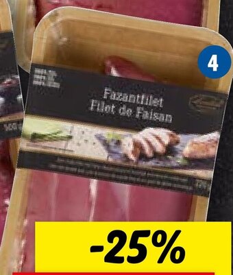 Lidl LIMITED EDITION Fazantenfilet 220g aanbieding