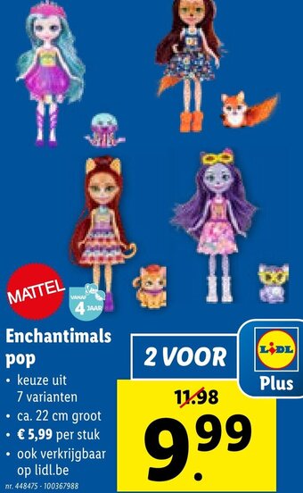 Lidl Enchantimals Pop aanbieding
