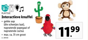 PLAYTIVE Interactieve knuffel