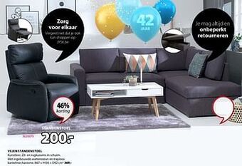 Jysk Vejen standenstoel aanbieding