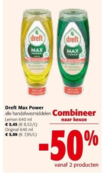 Colruyt Dreft max power aanbieding