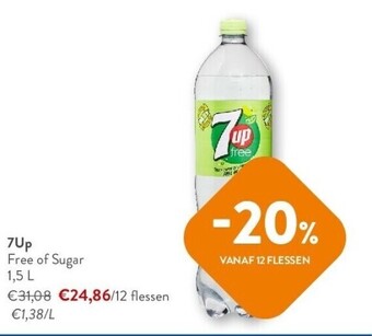 OKay 7up free of sugar 1,5 l aanbieding