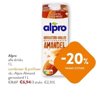 OKay Alpro alle drinks 1 l aanbieding