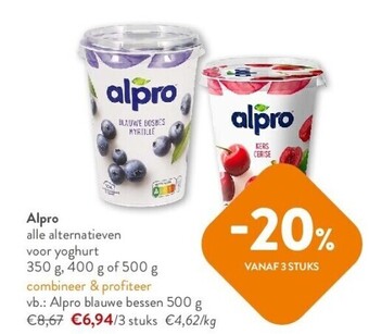 OKay Alpro alle alternatieven voor yoghurt aanbieding