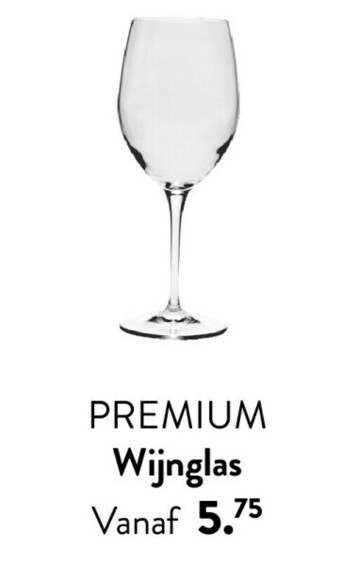 Casa Premium wijnglas aanbieding