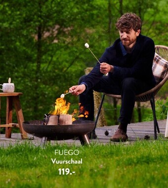 Casa Fuego vuurschaal aanbieding