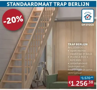 Zelfbouwmarkt TRAP BERLIJN aanbieding