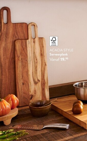 Casa Acacia style serveerplank aanbieding