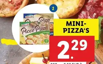 Lidl Trattoria Alfredo Minipizza's aanbieding