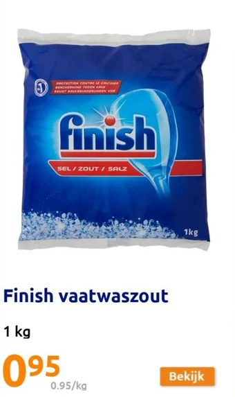 Action Finish vaatwaszout 1 kg aanbieding
