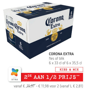 Spar Corona Extra aanbieding