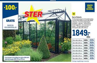 Makro Serre Victoria aanbieding