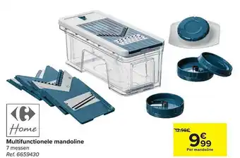 Carrefour Home Multifunctionele Mandoline aanbieding