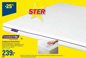 Topdekmatras Climate Control