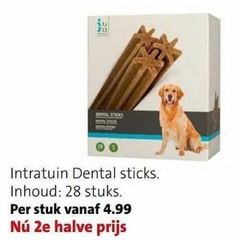Intratuin Intratuin dental sticks aanbieding