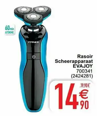 Rasoir scheerapparaat evajoy 700341