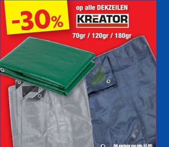 Hubo Op alle dekzeilen aanbieding