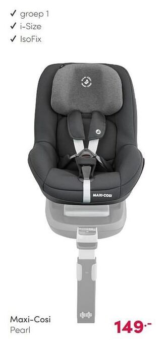 Baby & Tiener Maxi-cosi pearl aanbieding