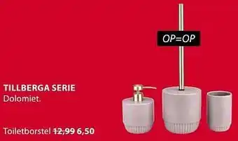 Jysk Tillberga toiletborstel aanbieding