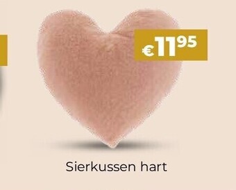 Euroshop Sierkussen hart aanbieding