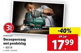 Lidl Decoupeerzaag met pendelslag aanbieding