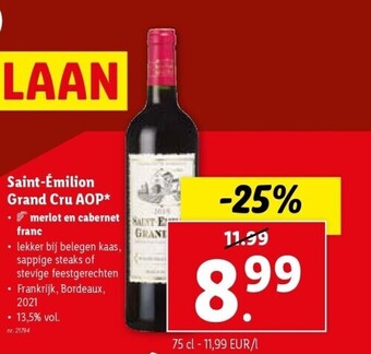 Saint-émilion grand cru aop