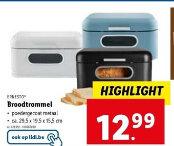 Lidl Broodtrommel aanbieding