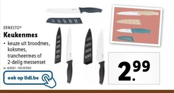 Lidl Keukenmes aanbieding
