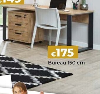 Euroshop Bureau 150 cm aanbieding