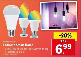 Lidl Ledlamp smart home aanbieding