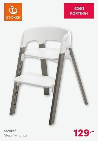 Baby & Tiener Stokke steps aanbieding