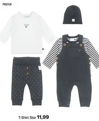 Baby-Dump T-shirt star aanbieding