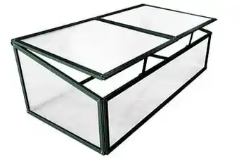 Brico Central Park mini tuinkas Maxima groen 108x56x40cm aanbieding