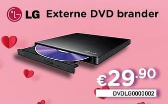CompuDeals Lg externe dvd brander aanbieding