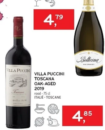 Villa puccini toscana oak-aged 2019