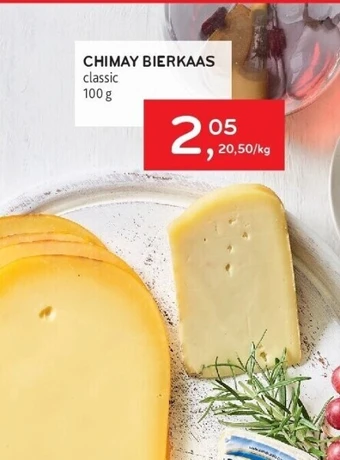 Alvo Chimay bierkaas aanbieding
