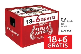 Alvo Pils stella artois bak 24 x 33 cl aanbieding