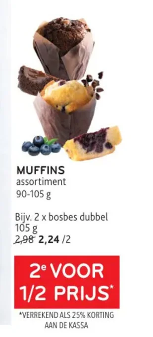 Alvo MUFFINS aanbieding