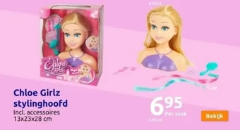 Action Chloe girlz stylinghoofd aanbieding
