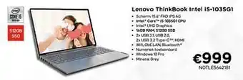 Lenovo thinkpadbook intel i5-1035g1