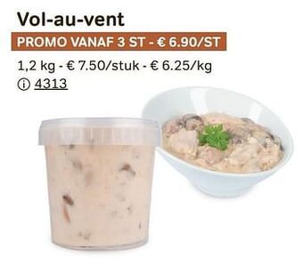 Bon Ap Vol-au-vent aanbieding