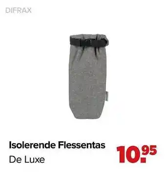 Isolerende flessentas de luxe