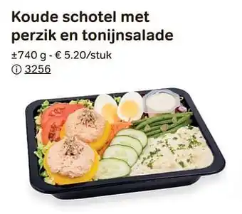 Bon Ap Koude schotel met perzik en tonijnsalade 740g aanbieding