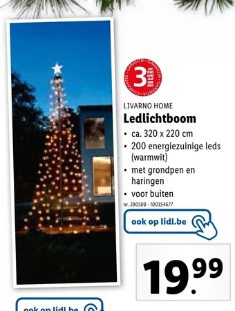 Lidl LIVARNO HOME Ledlichtboom aanbieding