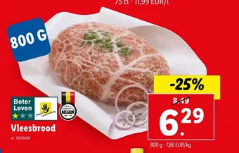 Lidl Vleesbrood aanbieding
