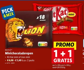 NESTLÉ Minichocoladerepen