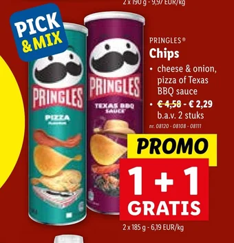 Lidl PRINGLES Chips aanbieding