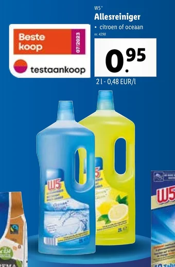 Lidl Allesreiniger aanbieding
